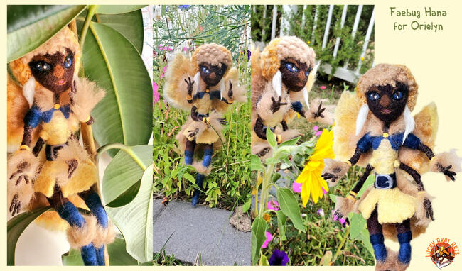 Insect Art Doll